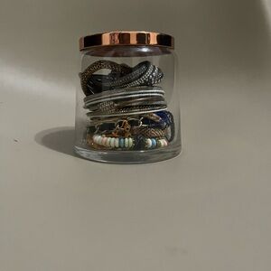 Mystery bracelet jar